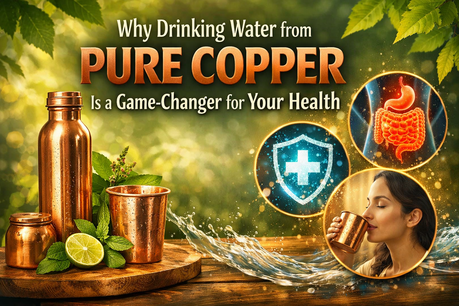 Why Drinking Water from Pure Copper Is a Game-Changer for Your Health