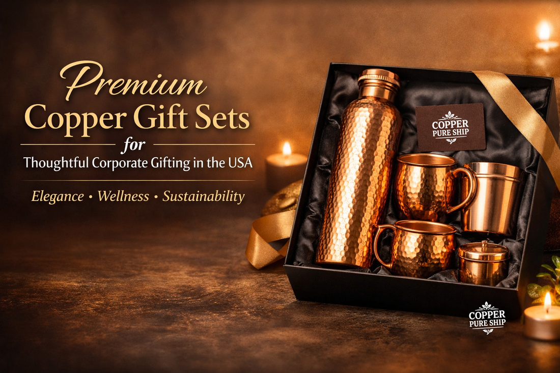 Premium Copper Gift Sets for Thoughtful Corporate Gifting in the USA