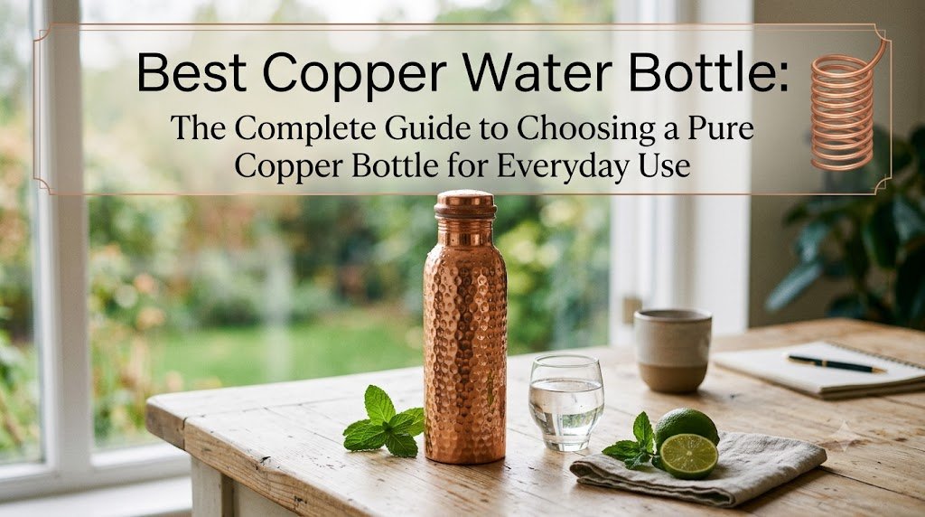 Best Copper Water Bottle: The Complete Guide to Choosing a Pure Copper Bottle for Everyday Use - Copperpureship