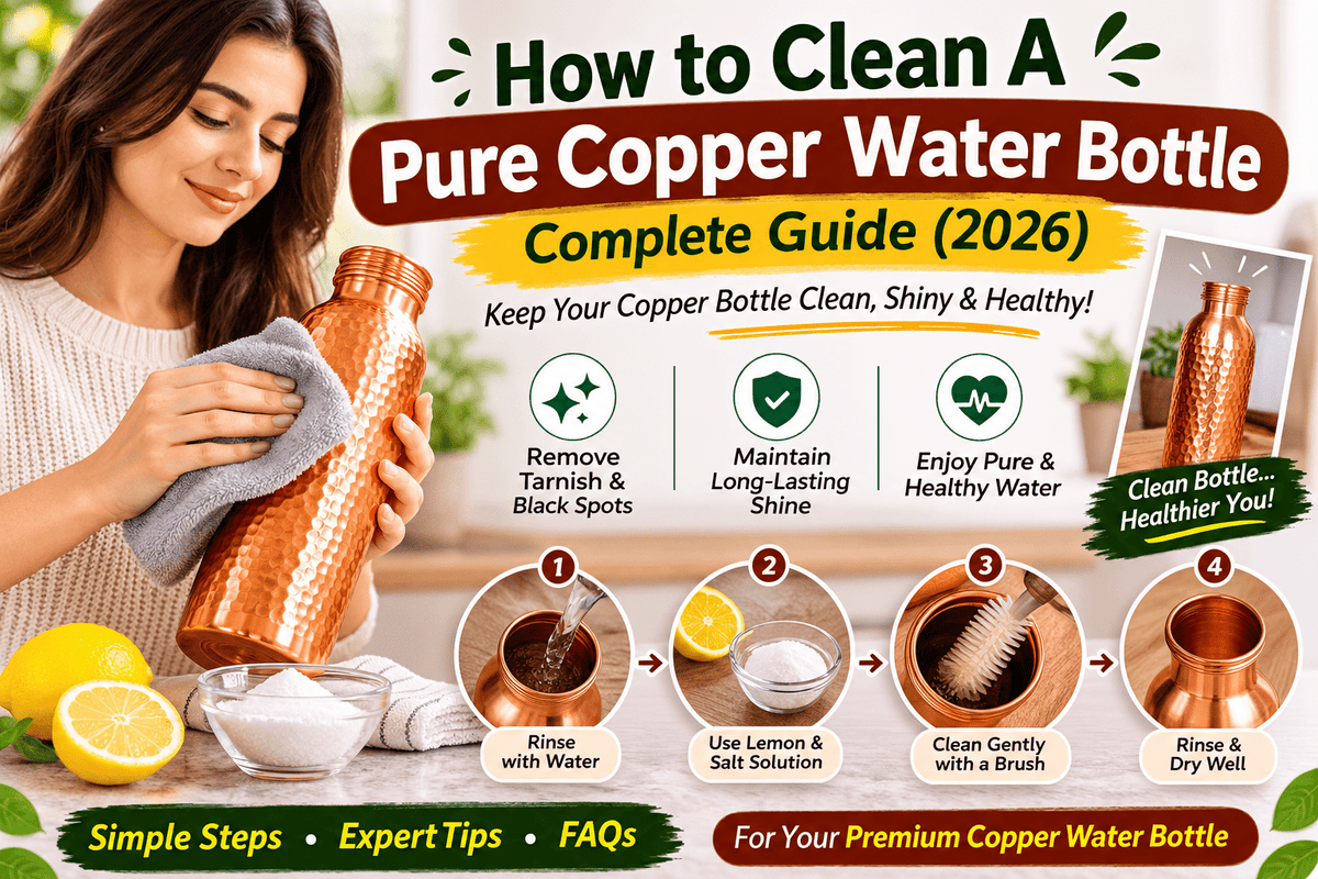 How to Clean A Water Bottle: Complete Guide (2026) - Copperpureship