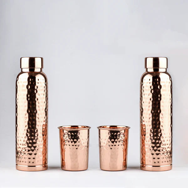 Premium Copper Water Bottles