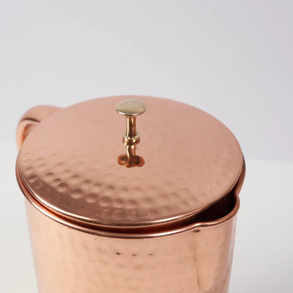Pure Copper Jug - 2L Hammered Copper Jug - Purely Copper