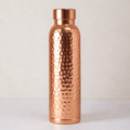 Hand-Hammered Pure Copper Bottle (1L, Pack of 1) | CopperPureShip